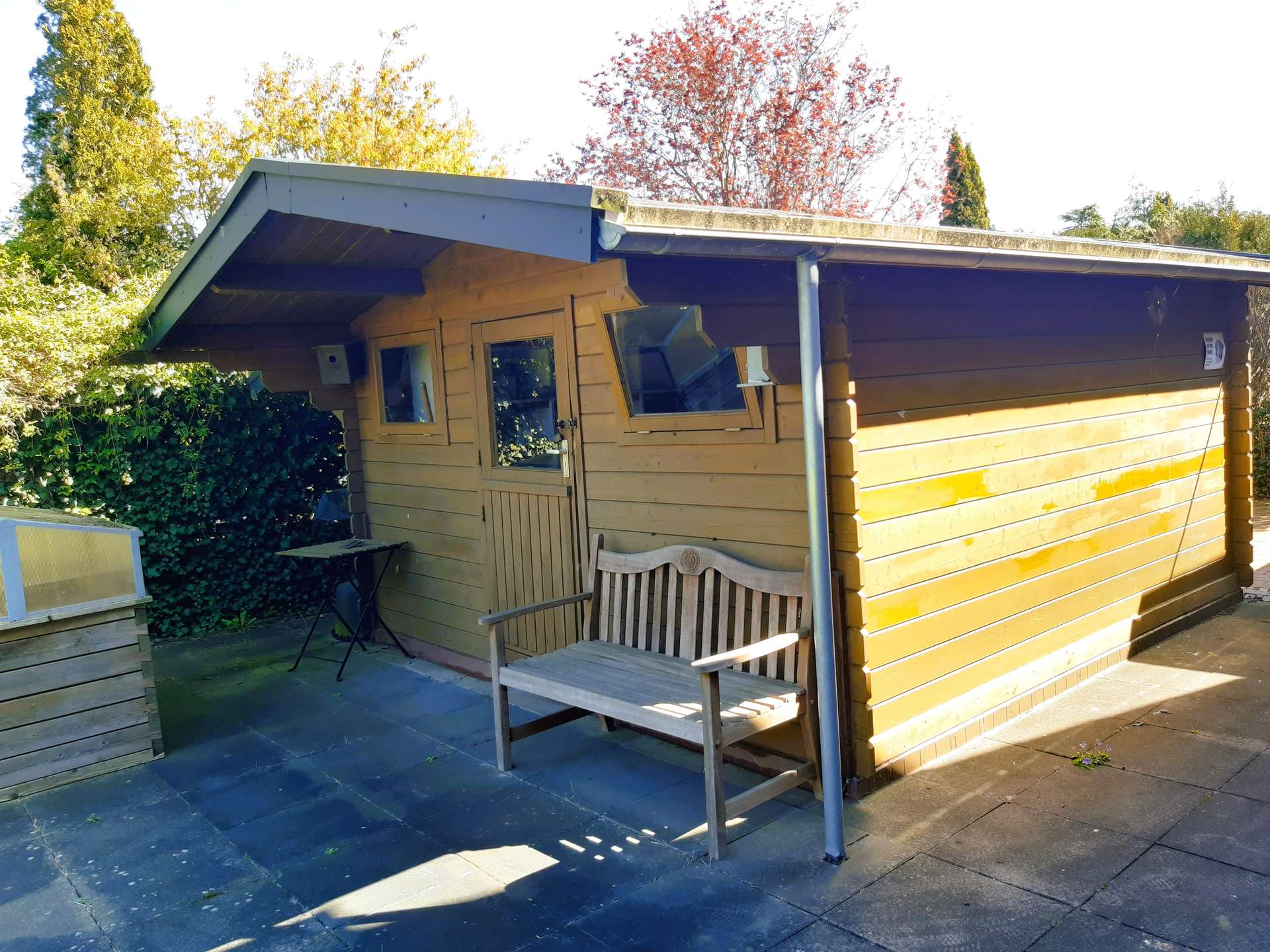 Gartenhaus als Werkstatt