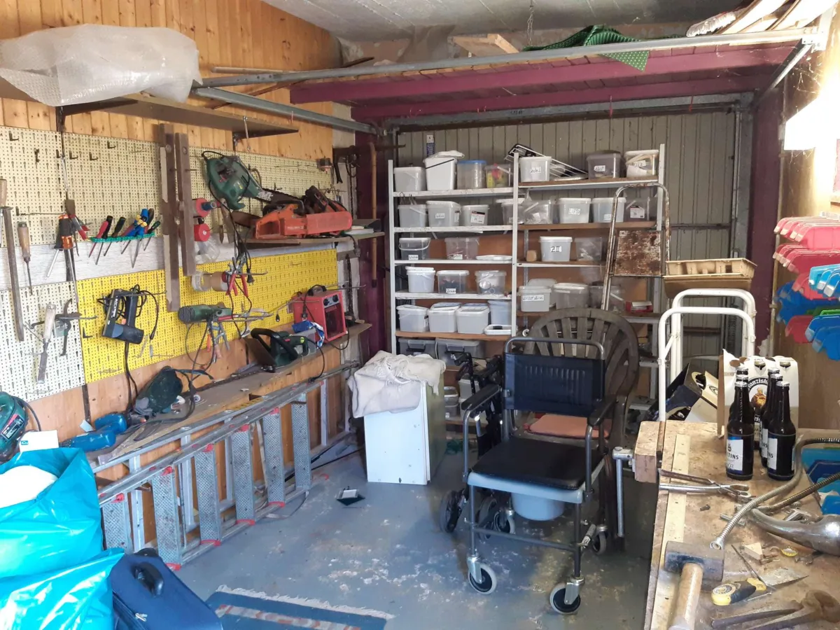 Garage als Werkstatt